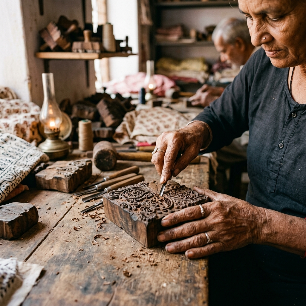 Wooden Hand Carving